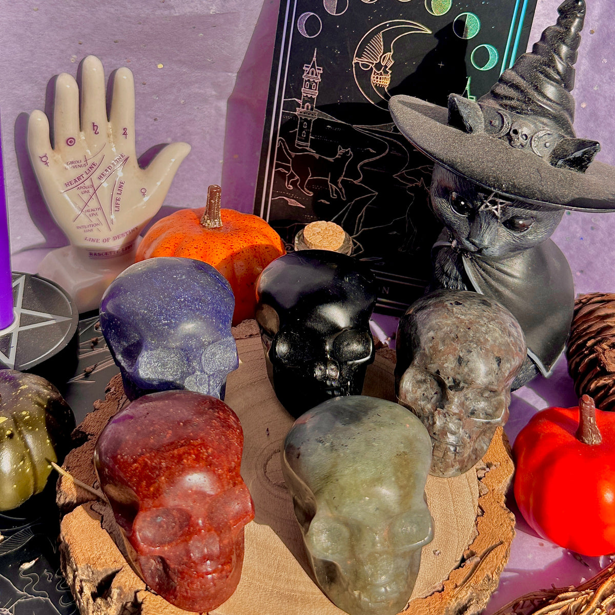 mixed skull carvings ~ choose your own