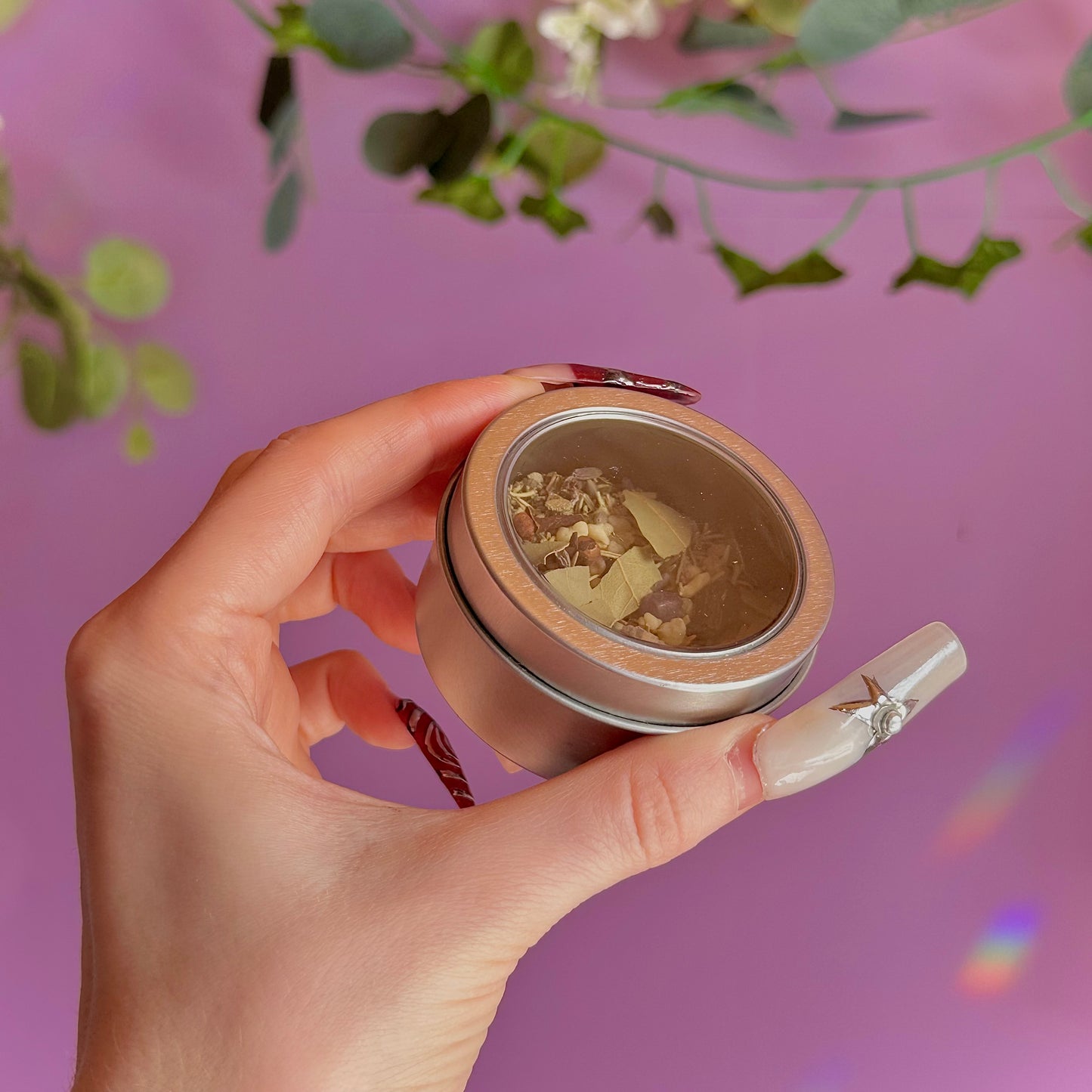 handmade spell blend tins ~ choose your intention