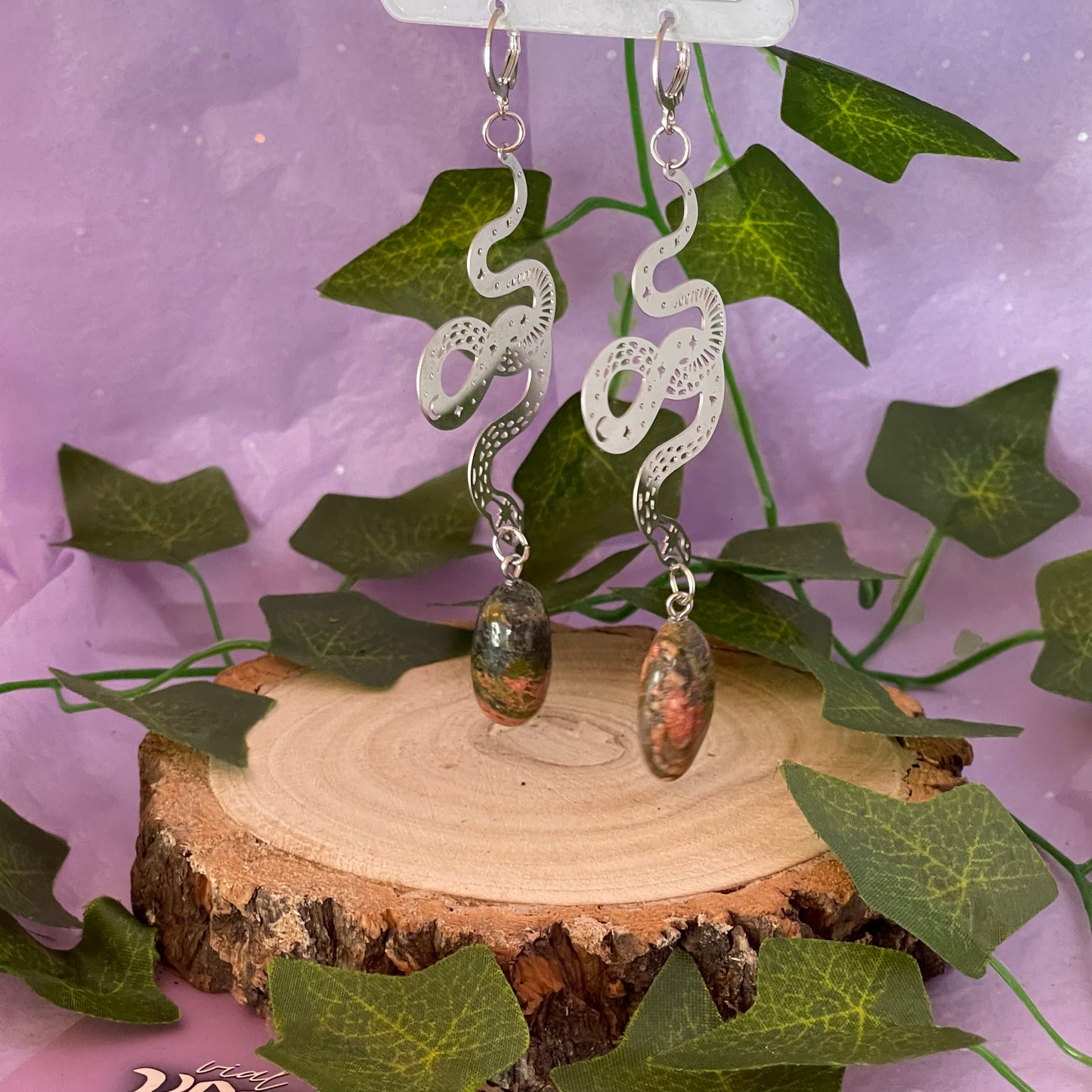 serpent earrings