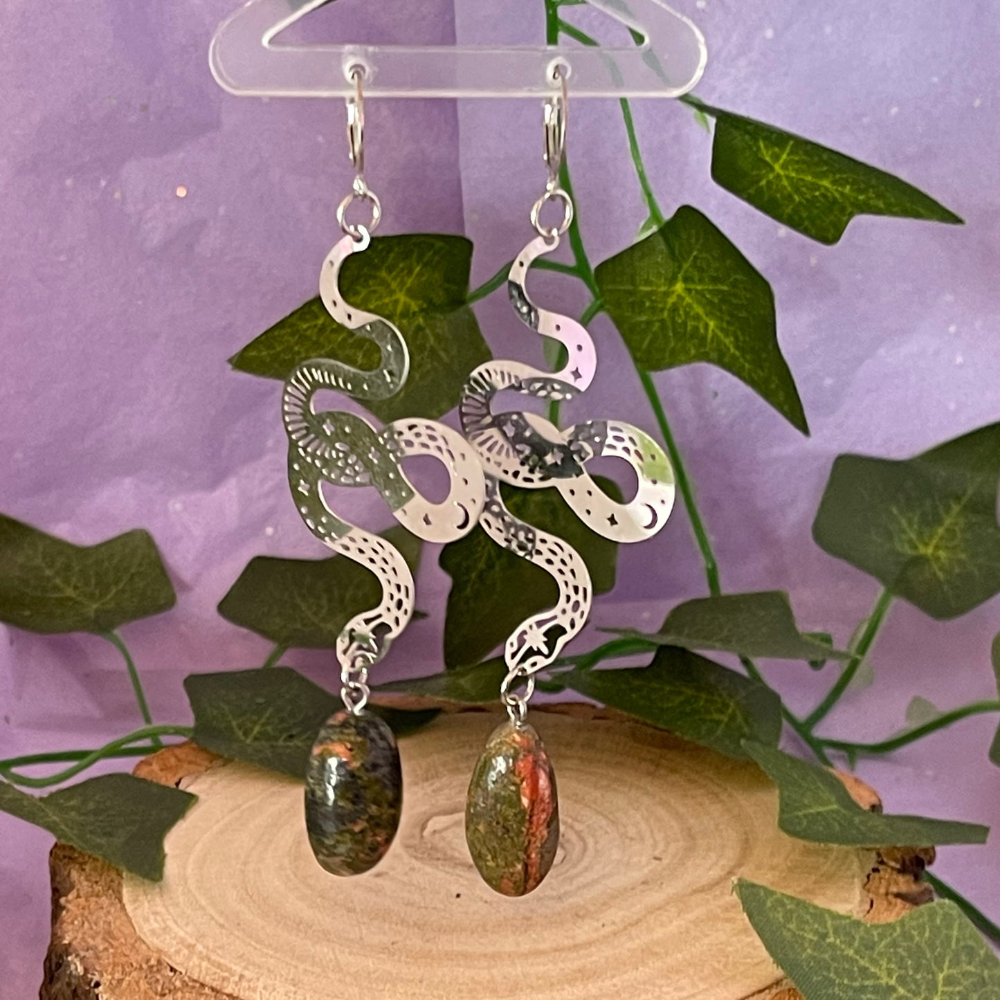 serpent earrings