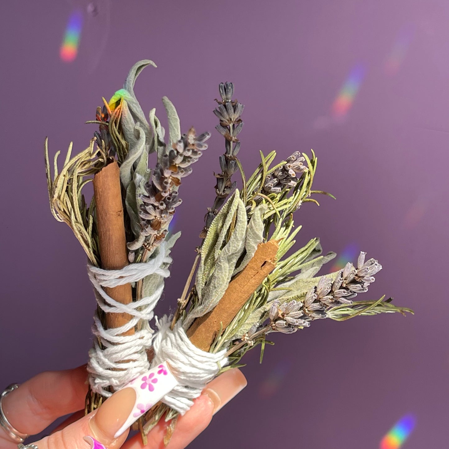 herbal smoke cleansing wands