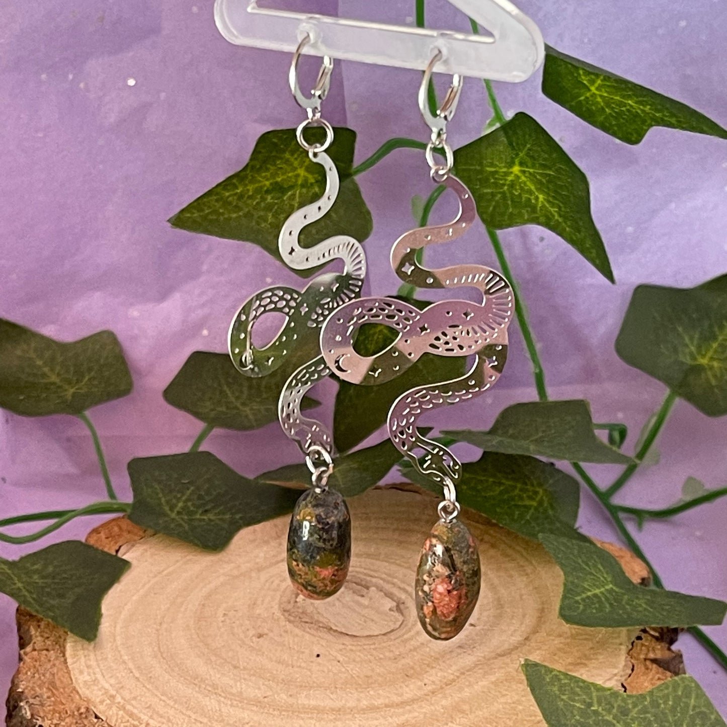 serpent earrings