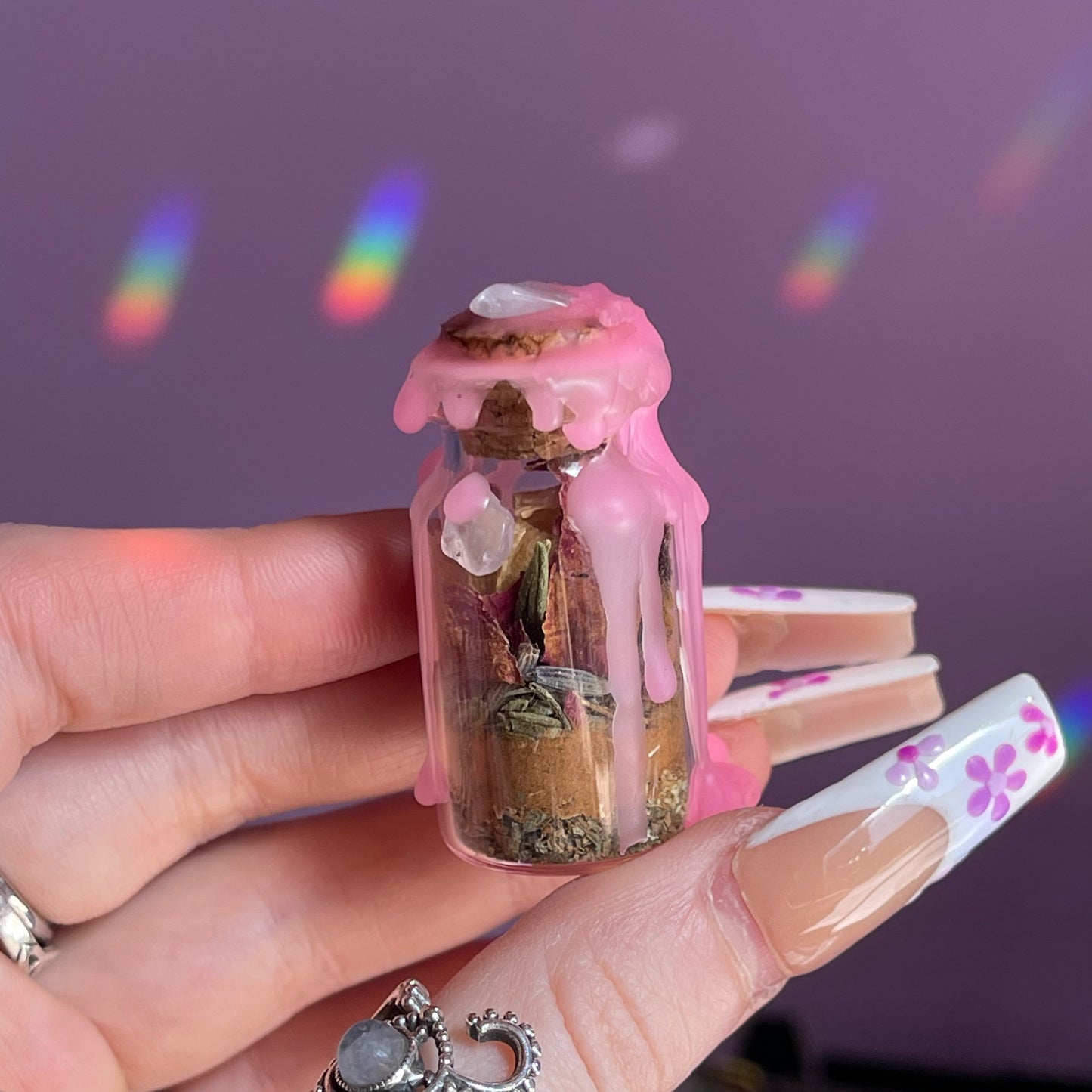 love / self love spell jar