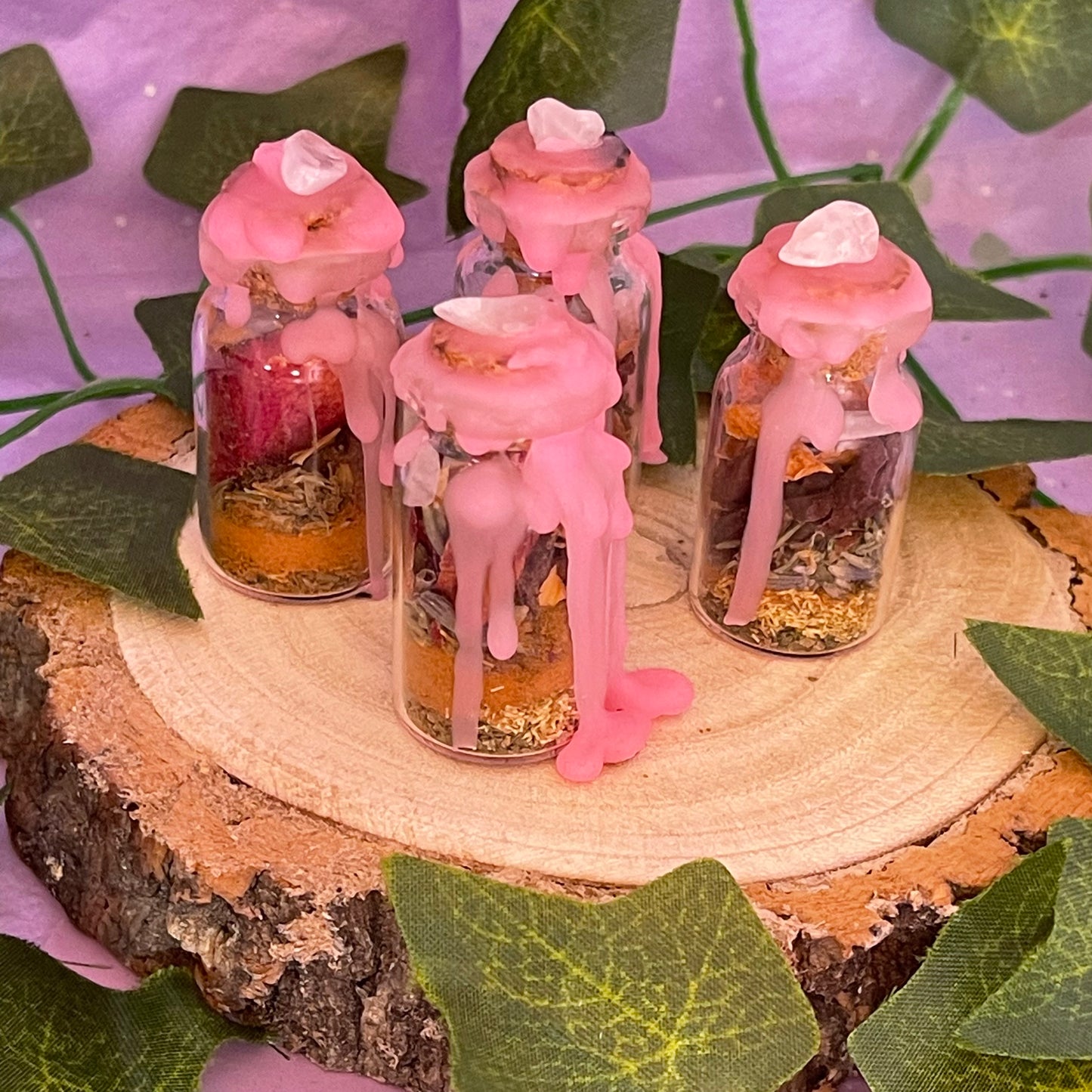 love / self love spell jar