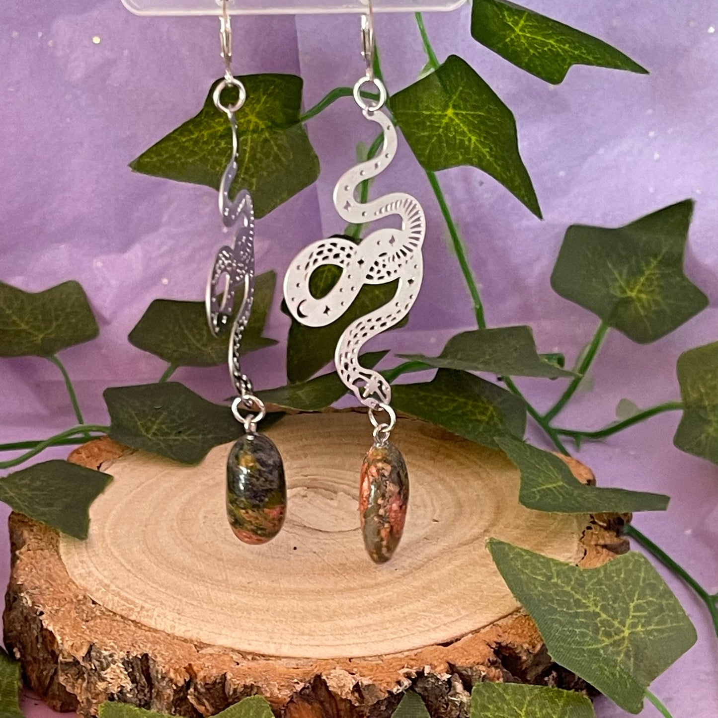 serpent earrings