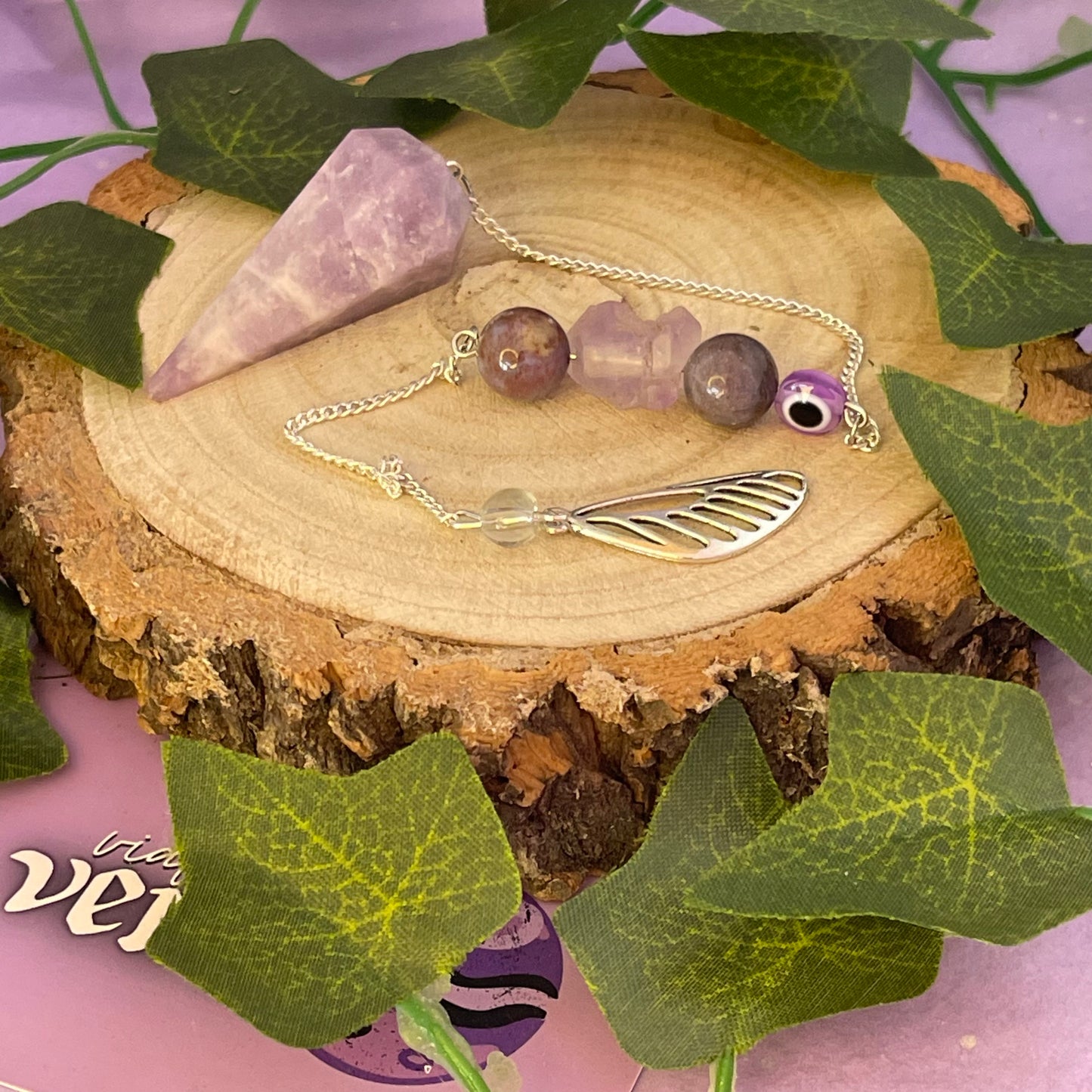 lepidolite pendulum