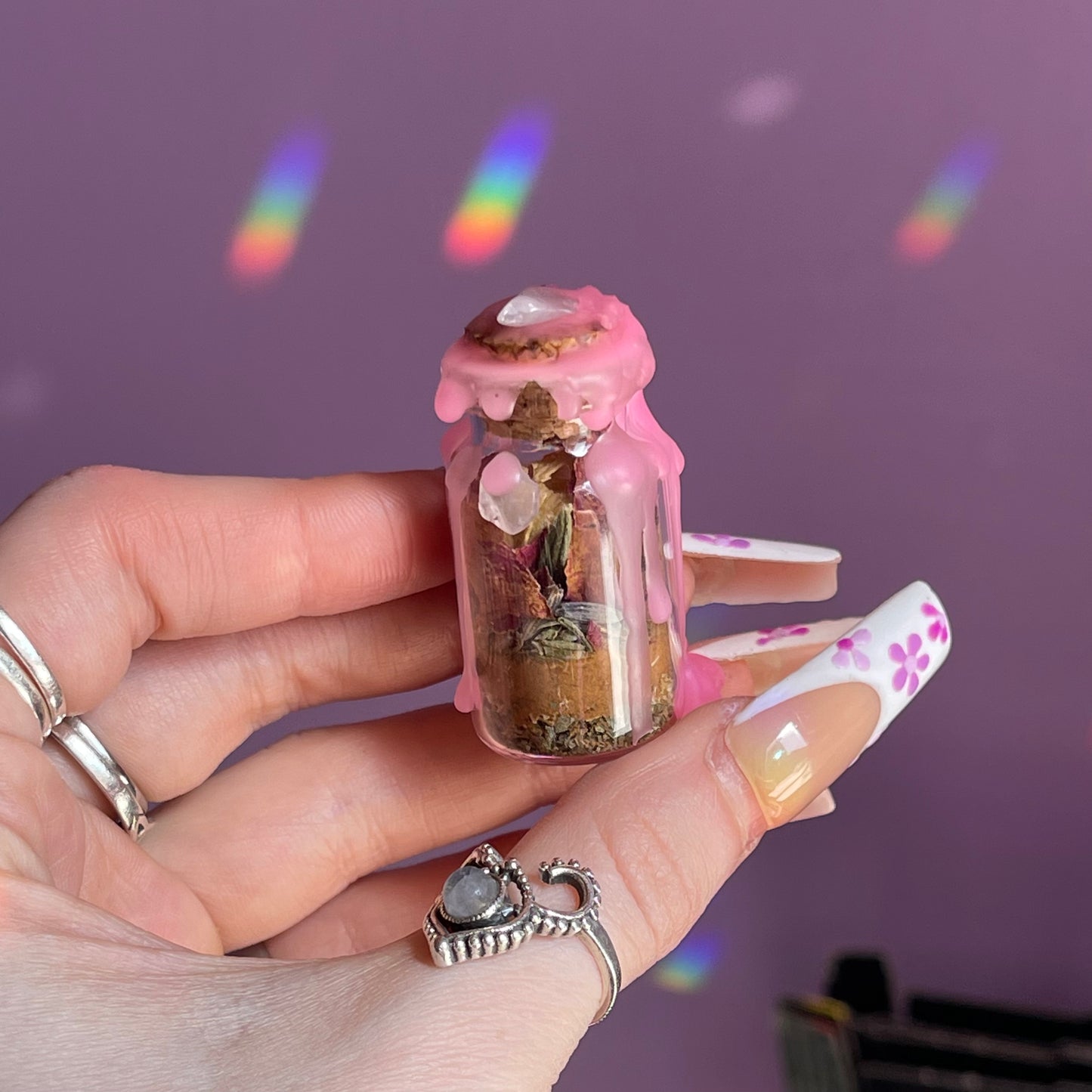 love / self love spell jar