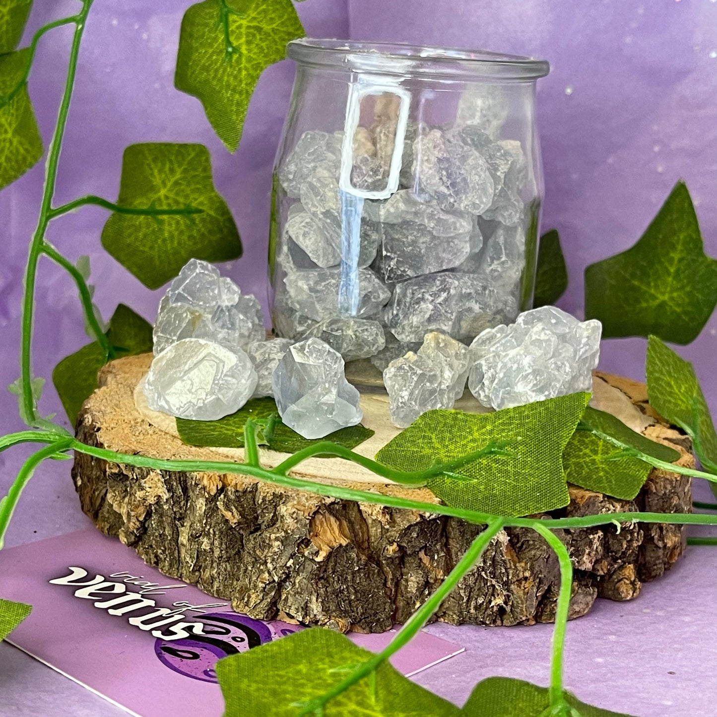 celestite raw mini clusters (S)