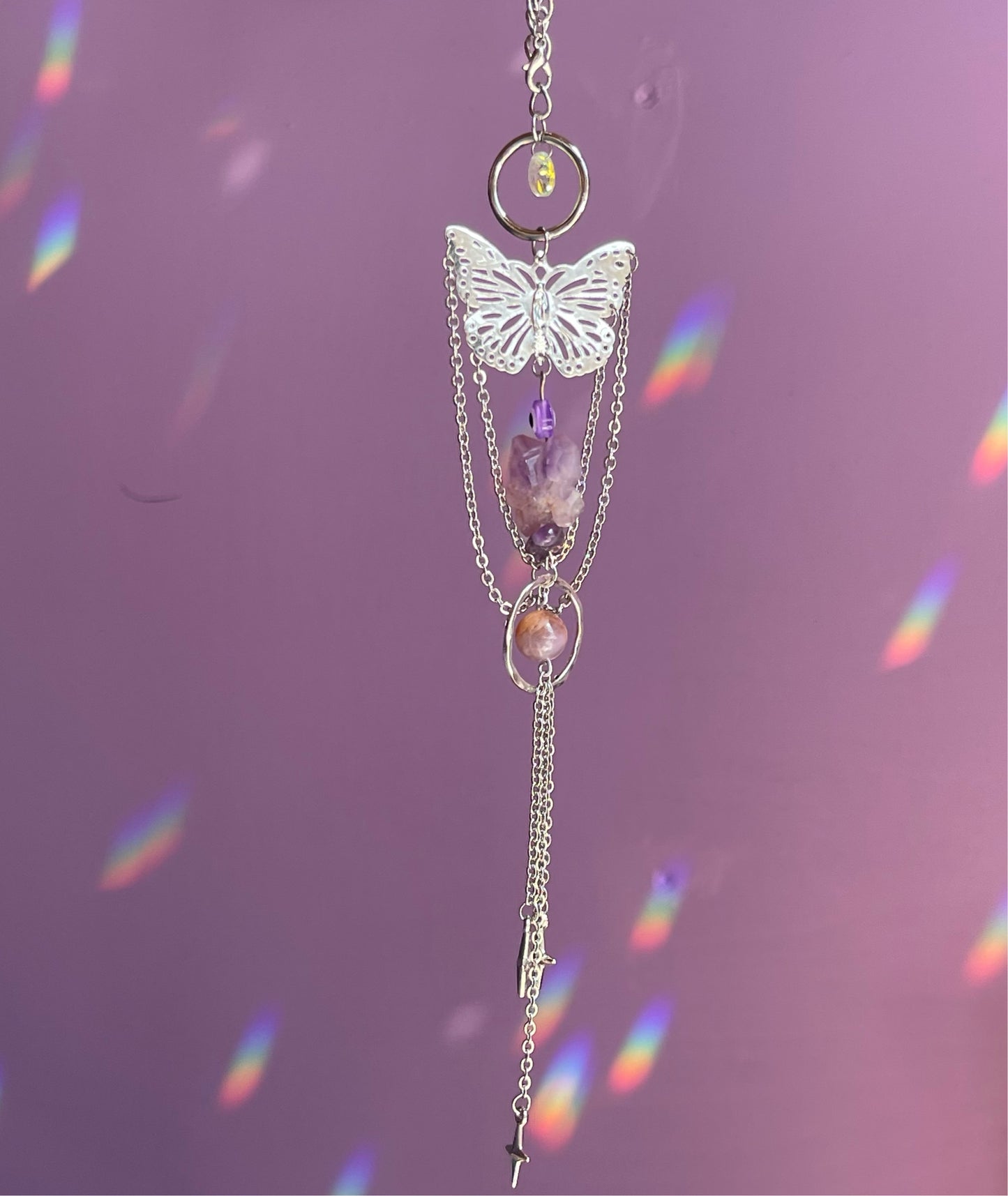 metamorphosis car charm