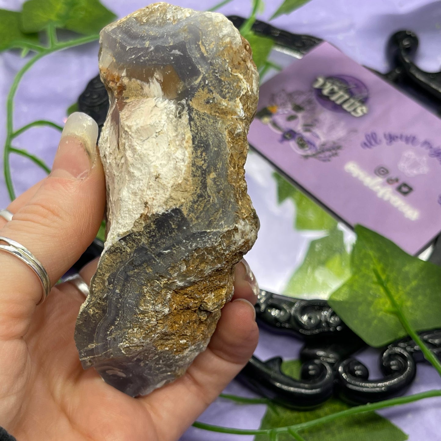 XL chunks of Blue Lace Agate raw/rough